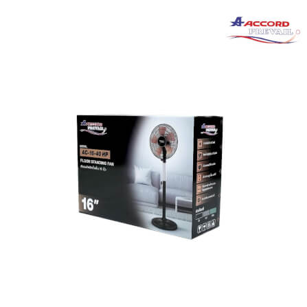 พัดลมตั้งพื้น ACCORD PREVAIL AC-16-40 HP สีเขียว_6